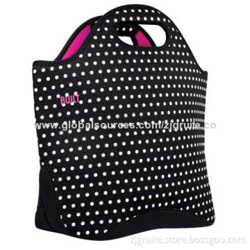 Neoprene Lunch Tote Bags, Fashionable and Comfortable